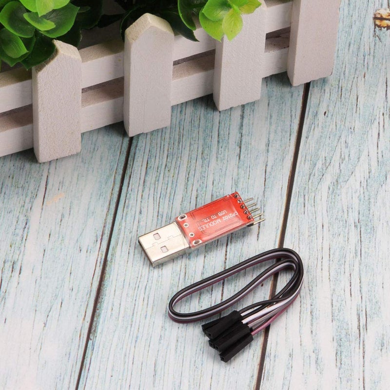 Ximimark 4Pcs USB 2.0 to TTL UART 5PIN Module Serial Converter CP2102 STC PRGMR Free Cable - Image 2